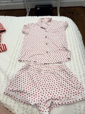 Roller Rabbit Hearts Polo Pajamas